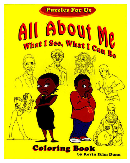 All About Me Coloring Book